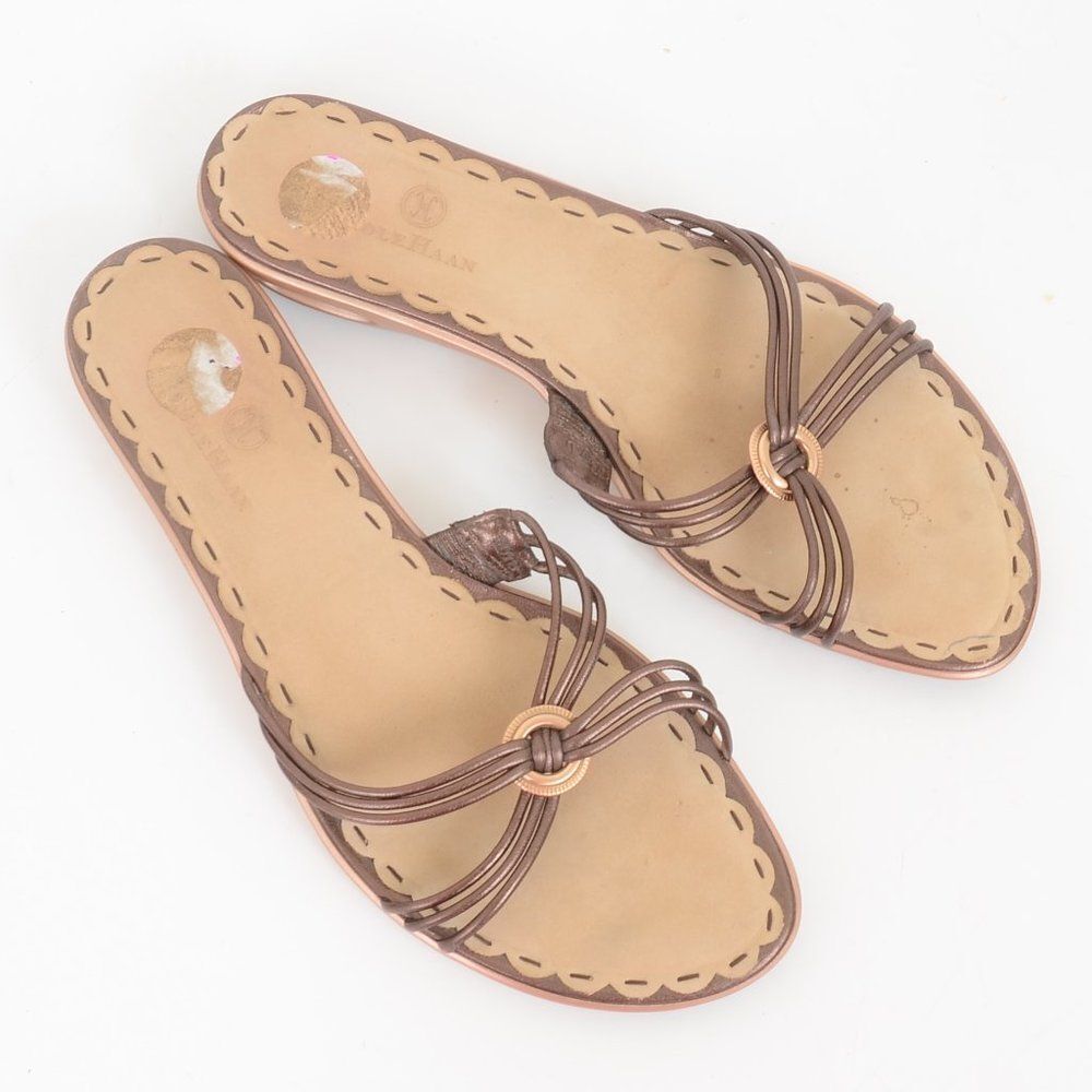 Cole Haan Nike Air Barcelona Slide Strappy Sandal Thong Women's 8.5 Summer Beach